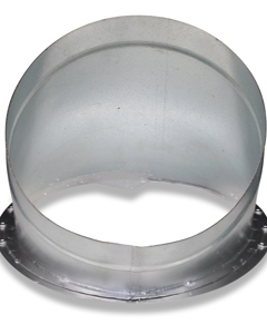 Air inlet  98x306 on tube NX200 45° lh